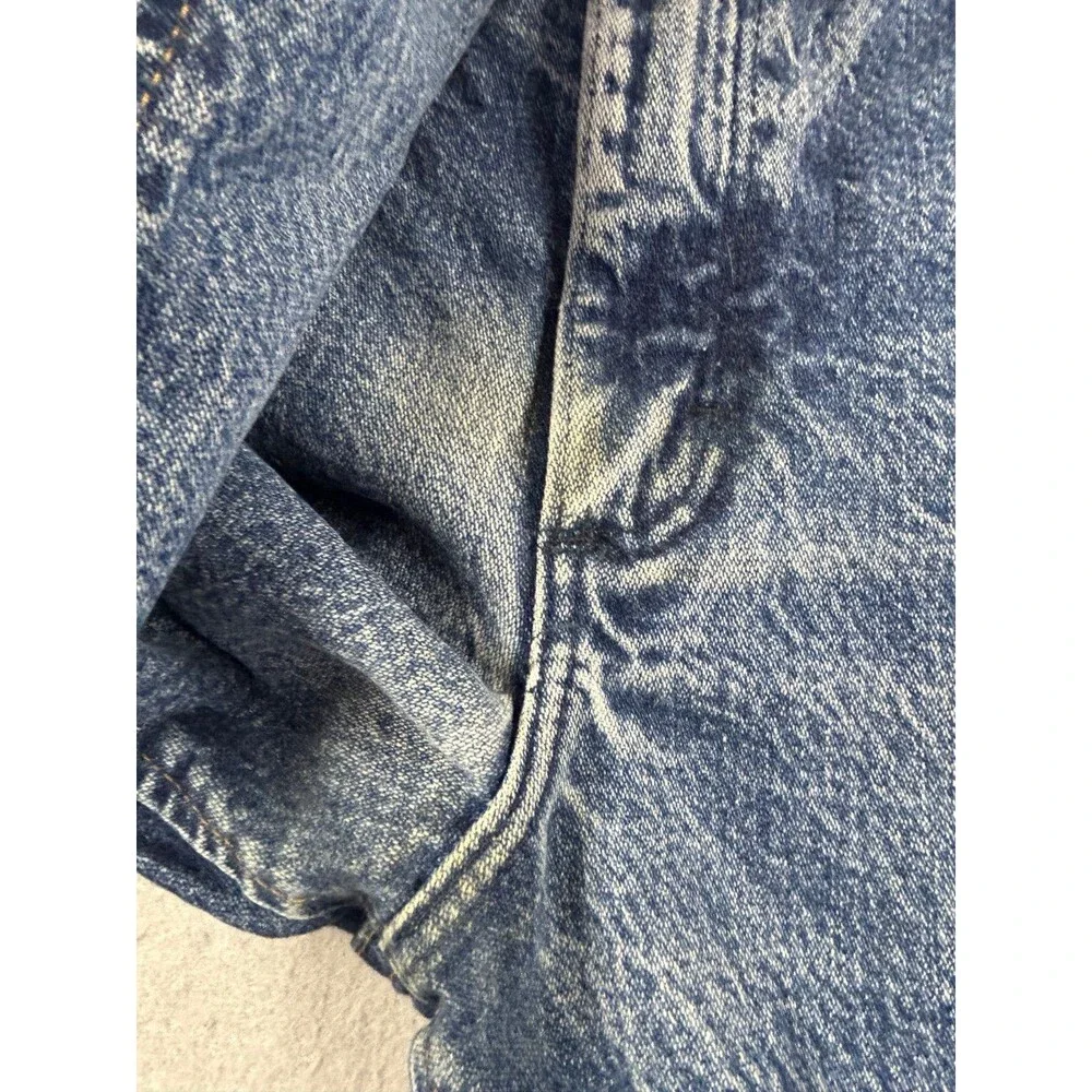 Wrangler 47MWZ Jeans Mens Blue Regular Fit Cowboy Cut Straight Leg 38x30